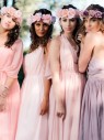 goddess chiffon back